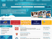 Tablet Screenshot of nhungdieucanbiet.edu.vn